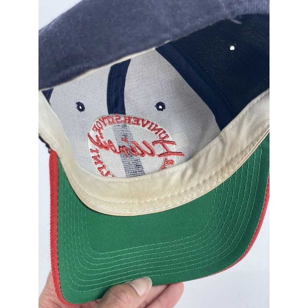 University of Illinois Fighting Illini The Game Fitted Hat Cap 7 1/8 Vintage 90s